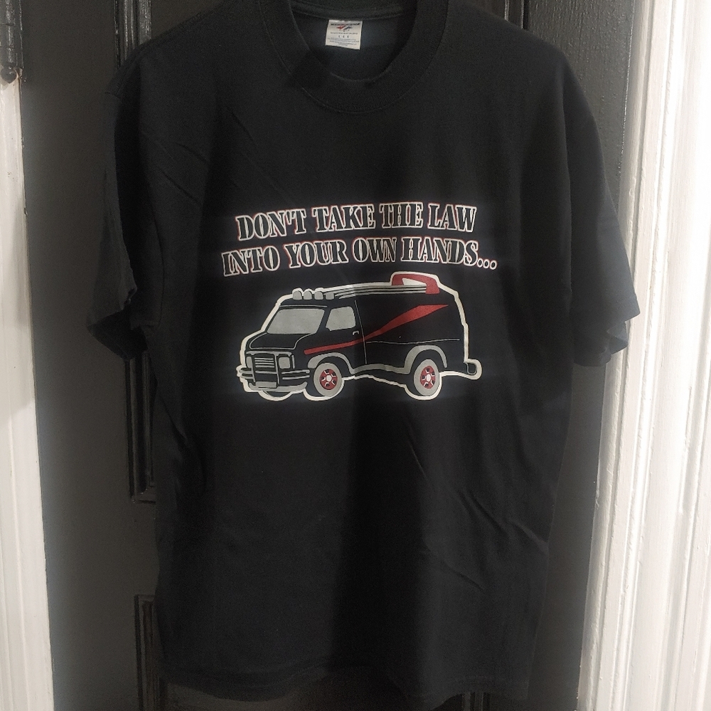 A Team Tee shirt 80's tees Men's - Picture 2 of 11